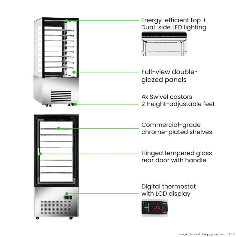 Bonvue Ambient Bakery Display Cabinet - BDC-510