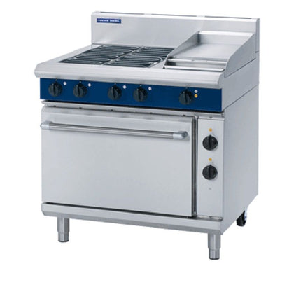 Blue Seal E506C 900mm Electric Range Static Oven - 4 Radiant Elements/300mm Griddle