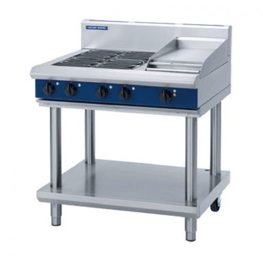 Blue Seal E516C-LS 900mm Electric Cooktop Leg Stand 4 Radiant Elements 300mm Griddle