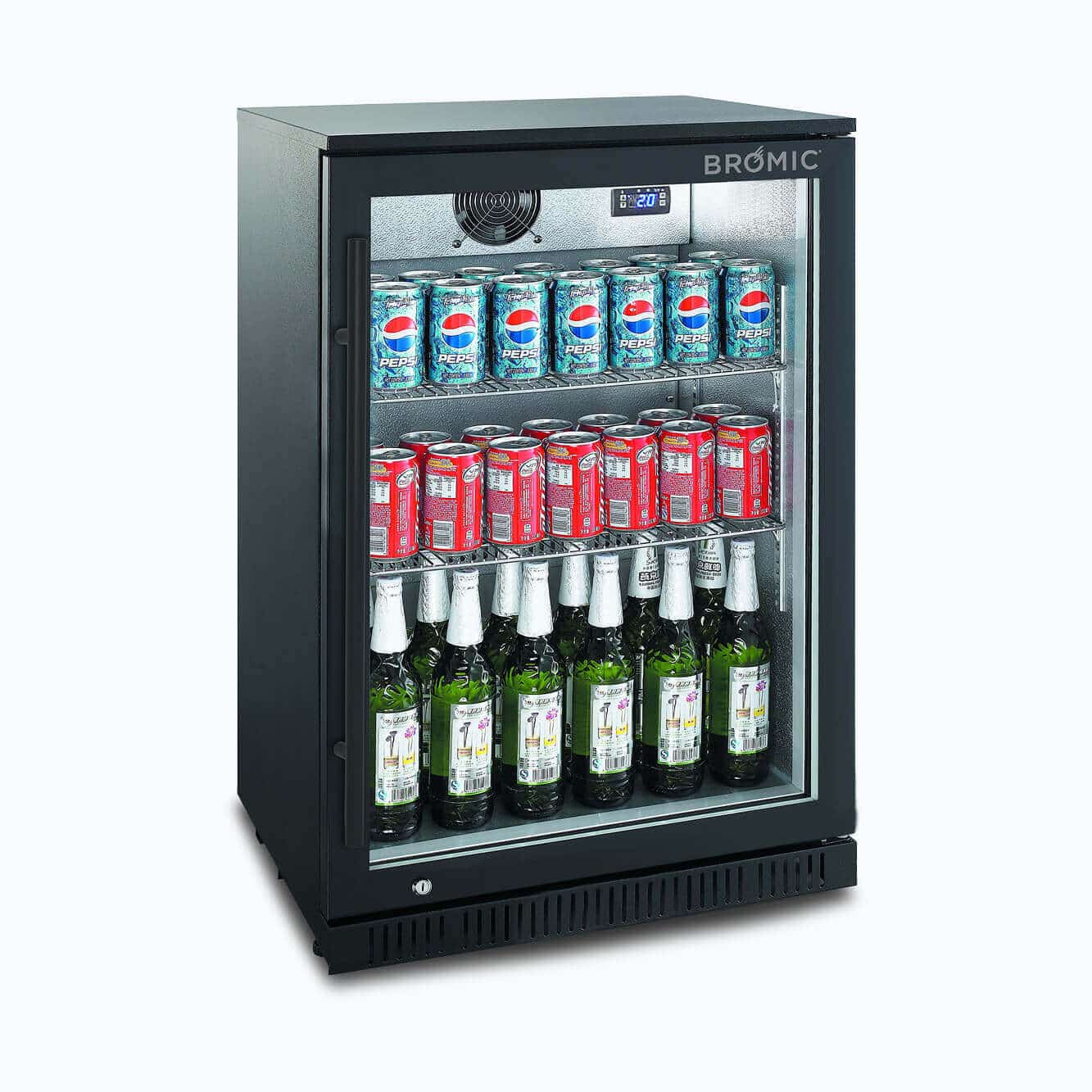 Bromic - Back Bar Fridge - 118L - 1 Door - Hinged
