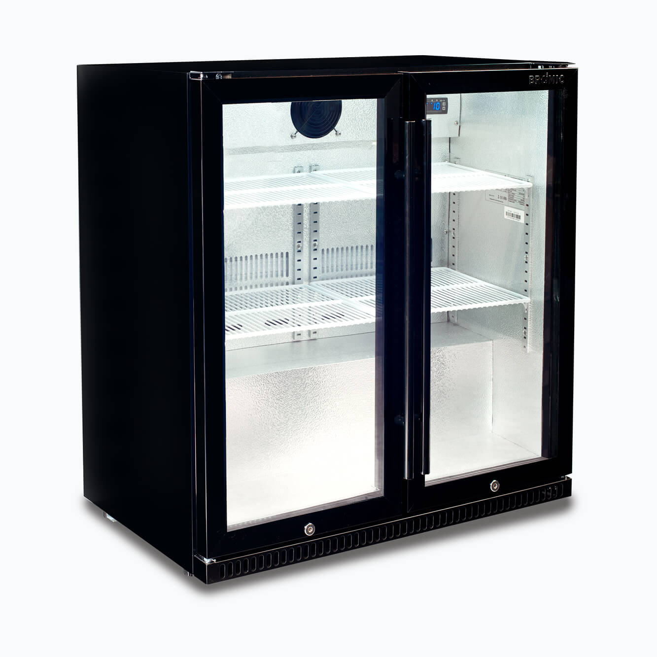 Bromic - Back Bar Fridge - 190L - 2 Doors - Hinged
