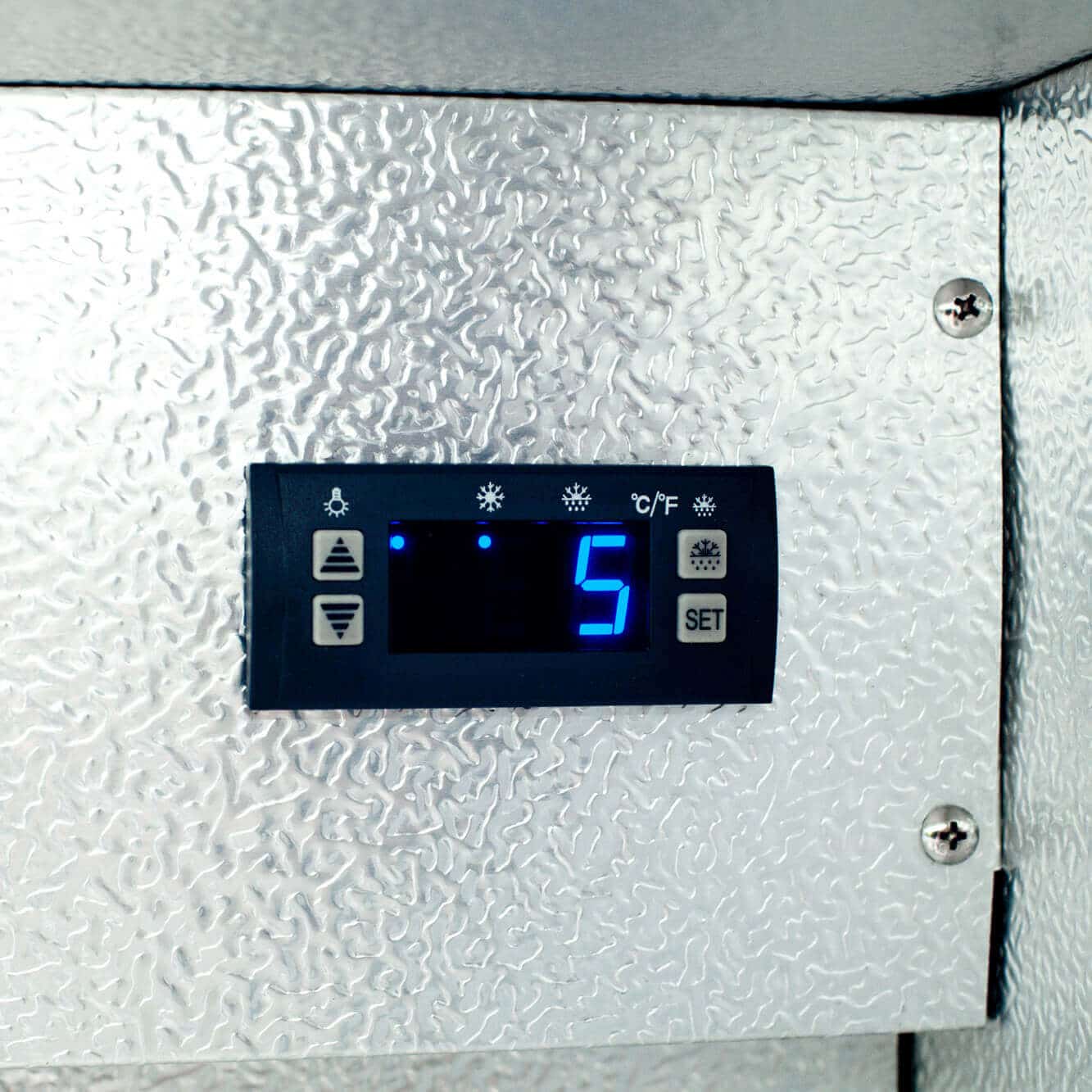 Bromic BB0330GD-NR Back Bar Three Glass Door Display 307L (Hinged Door)