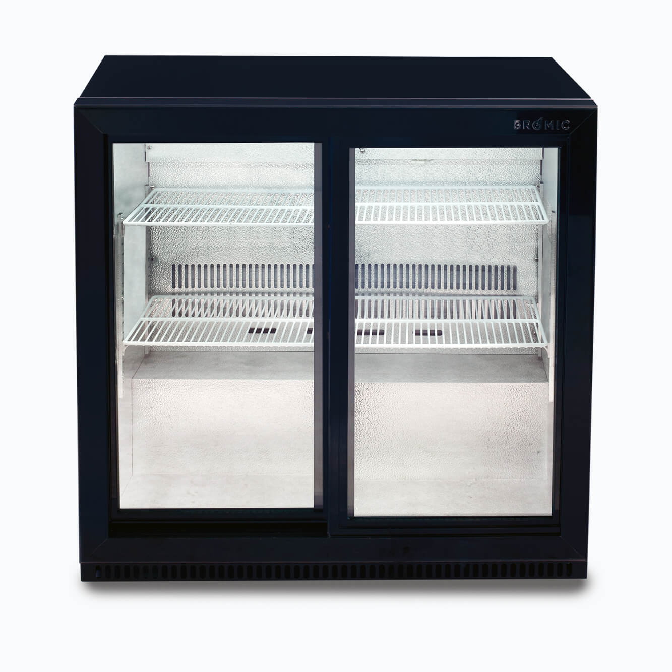Bromic BB0200GDS-NR Back Bar Two Sliding Glass Door 190L