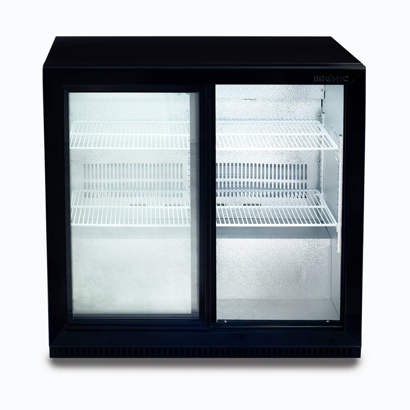 Bromic - Back Bar Fridge - 190L - 2 Doors - Sliding