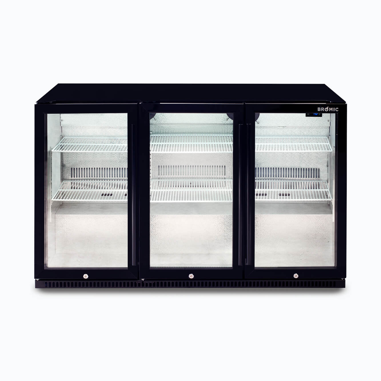 Bromic - Back Bar Fridge - 307L - 3 Doors - Hinged