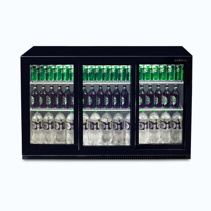 Bromic BB0330GDS-NR Back Bar Three Sliding Glass Door 307L