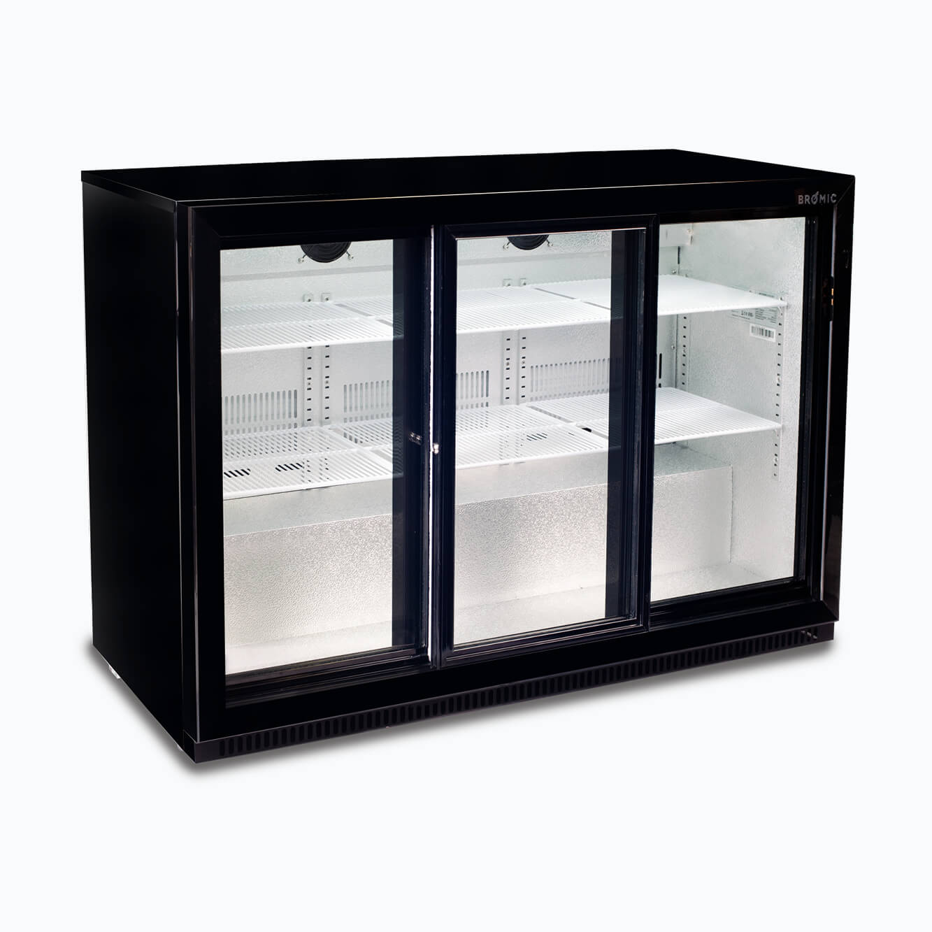 Bromic - Back Bar Fridge - 307L - 3 Doors - Sliding