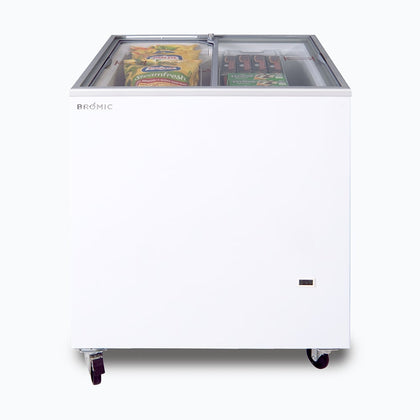 Bromic CF0200FTFG Flat Glass Top Chest Freezer 191L