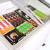 Bromic CF0300ATCG Angled Glass Top Chest Freezer 264L