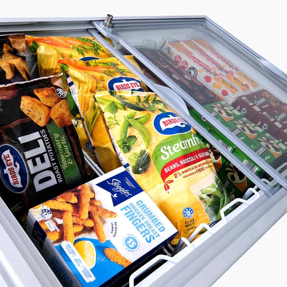 Bromic - Display Chest Freezer - 296L - Flat Glass Top