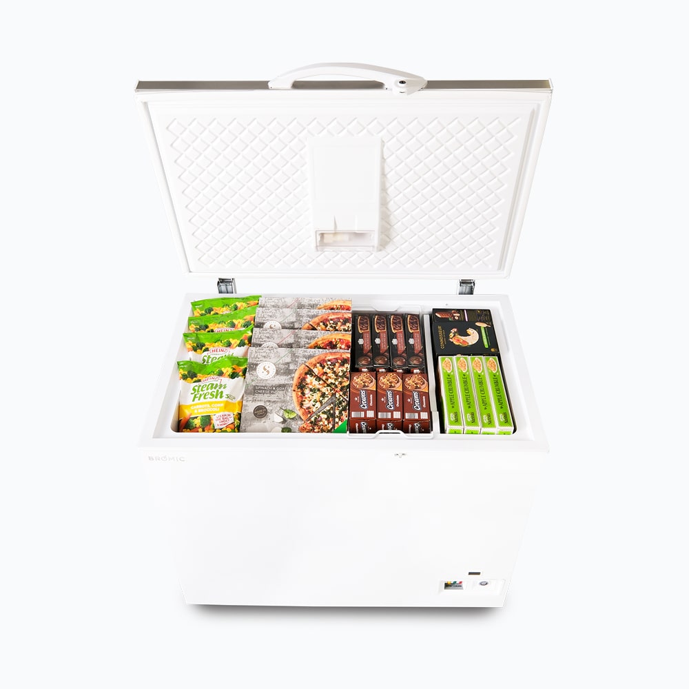 Bromic - Storage Chest Freezer - 296L - Stainless Steel Top