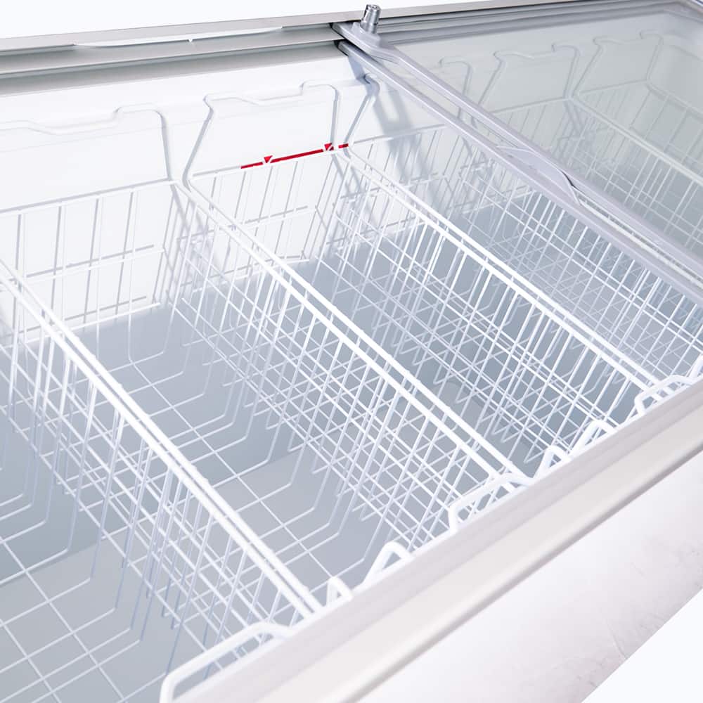 Bromic - Display Chest Freezer - 401L - Flat Glass Top
