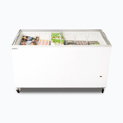 Bromic CF0500ATCG Angled Glass Top Chest Freezer 427L