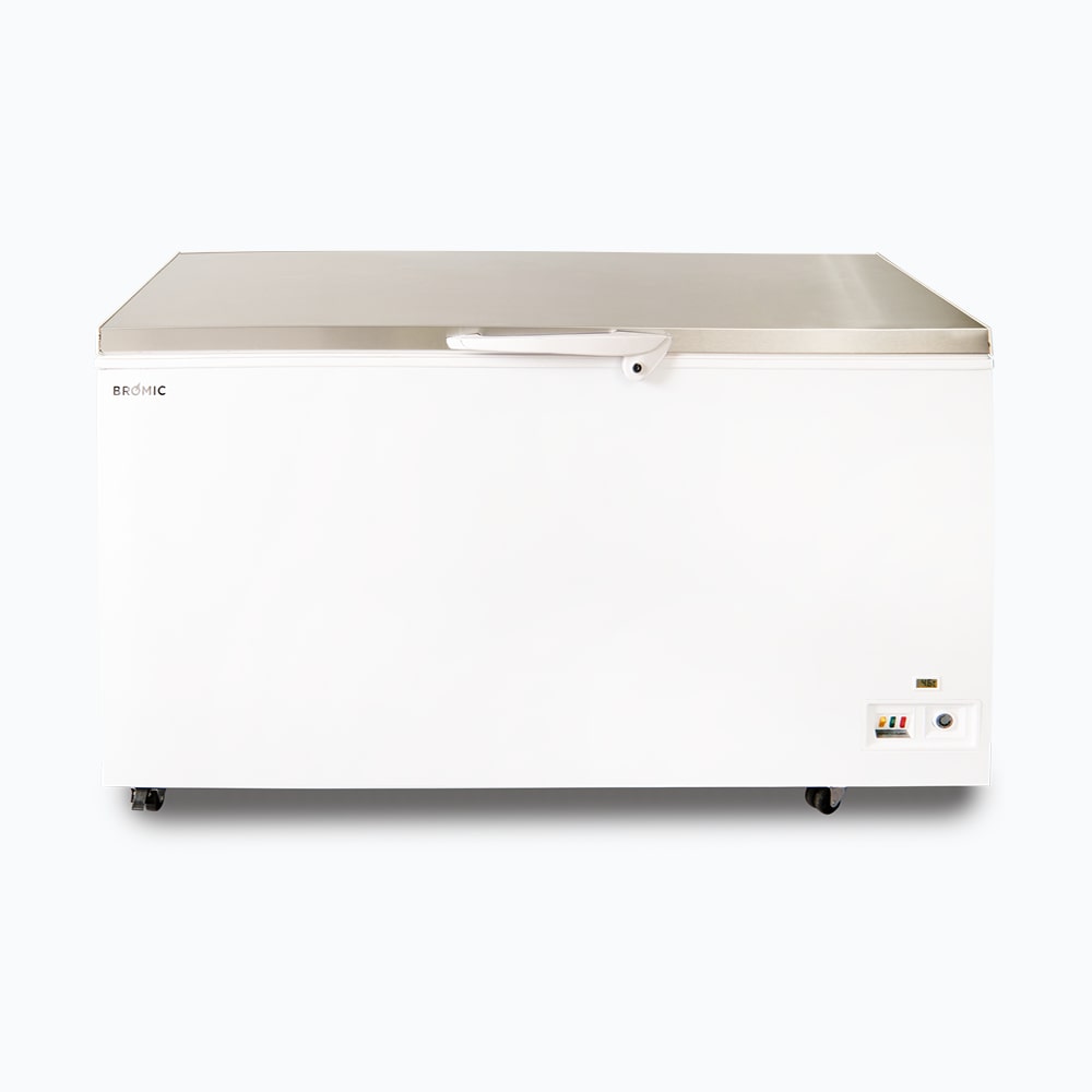 Bromic CF0500FTSS-NR Flat Stainless Steel Top Chest Freezer 492L 1552w