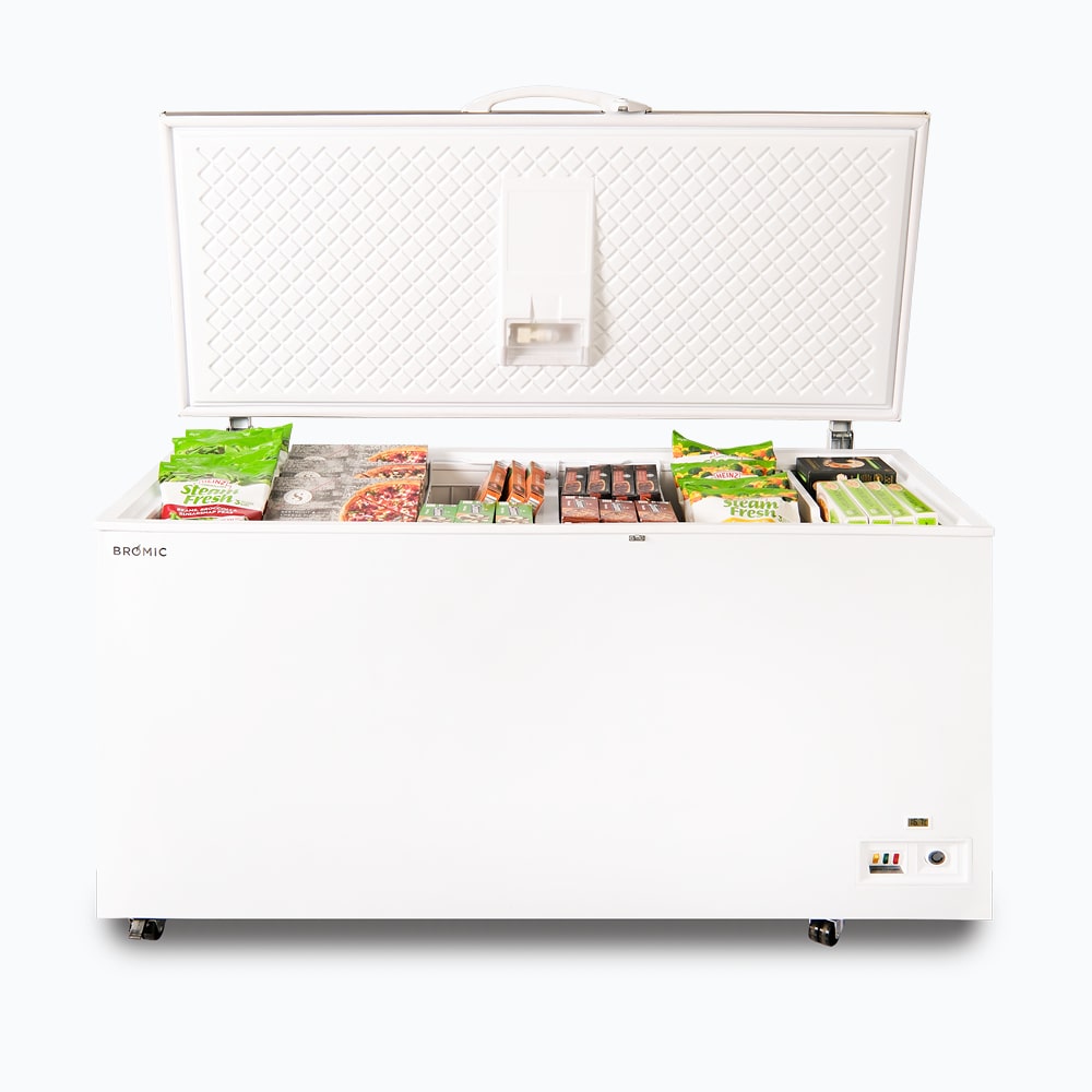 Bromic CF0500FTSS-NR Flat Stainless Steel Top Chest Freezer 492L 1552w
