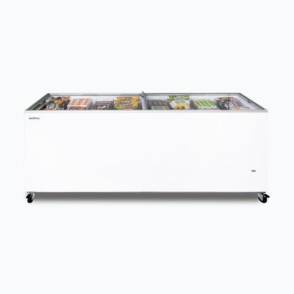 Bromic CF0700FTFG-NR Flat Glass Top Chest Freezer 670L