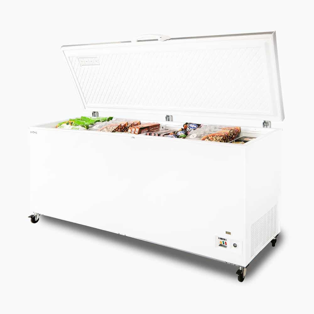 Bromic - Storage Chest Freezer - 675L - Stainless Steel Top