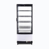 Bromic CT0100G4BC-NR Countertop Beverage Chiller Curved Glass Black 98L