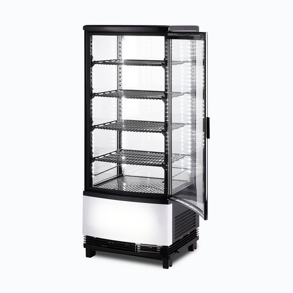 Bromic - Countertop Fridge - 98L - 1 Door - Curved Glass