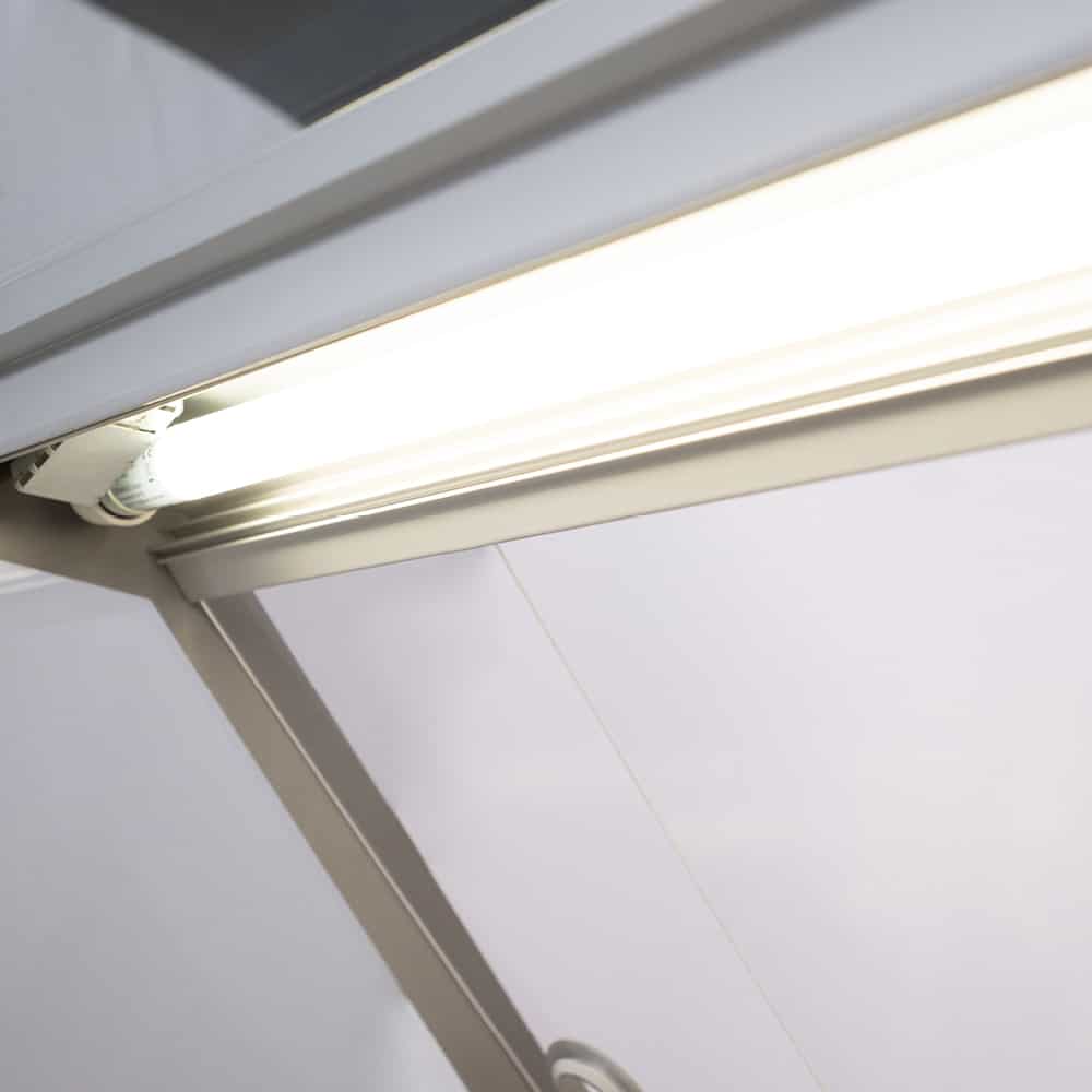 Bromic DD2500SG-NR - Square Glass Deli Display 2580mm