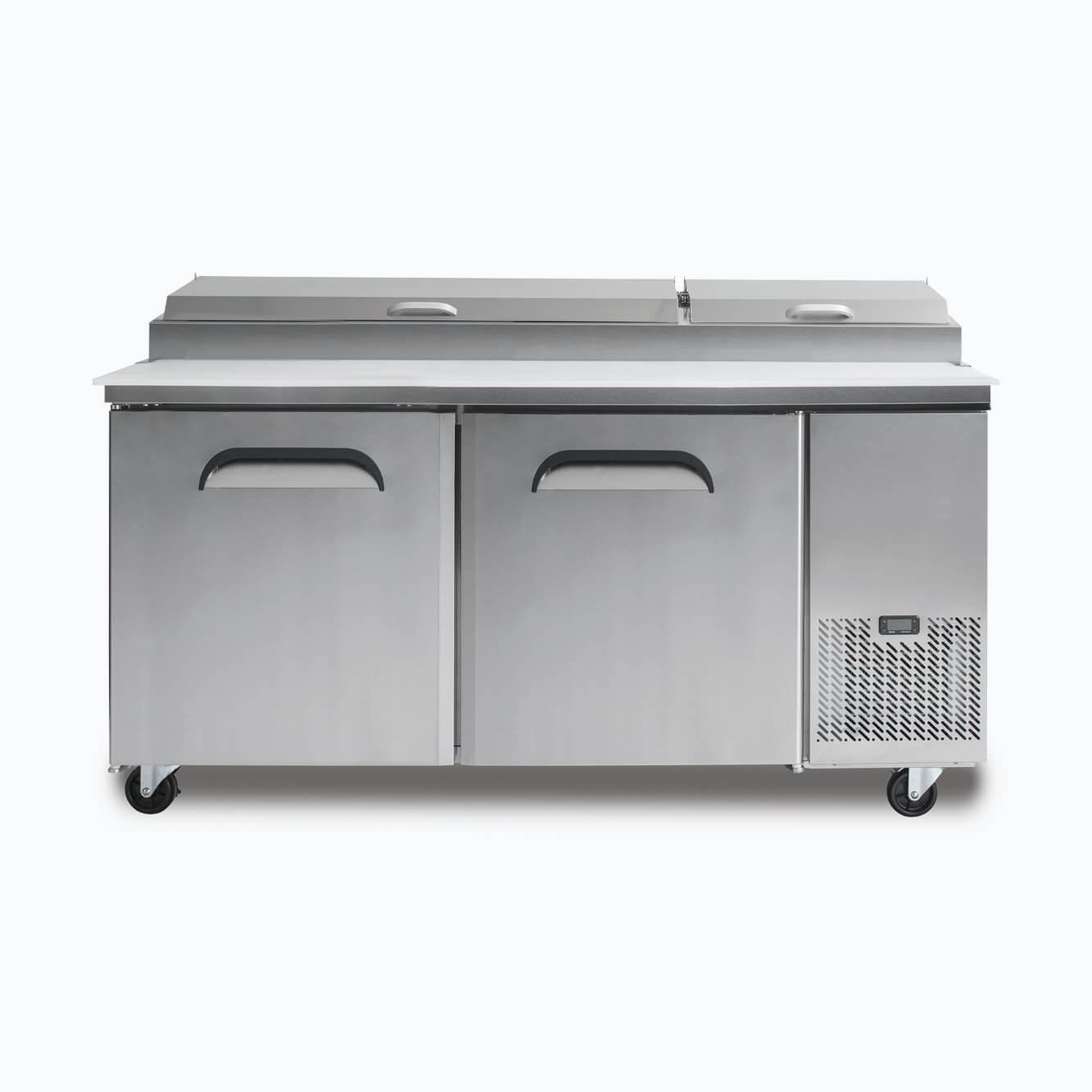 Bromic PP1700 Two Door Pizza Preparation Fridge 572L