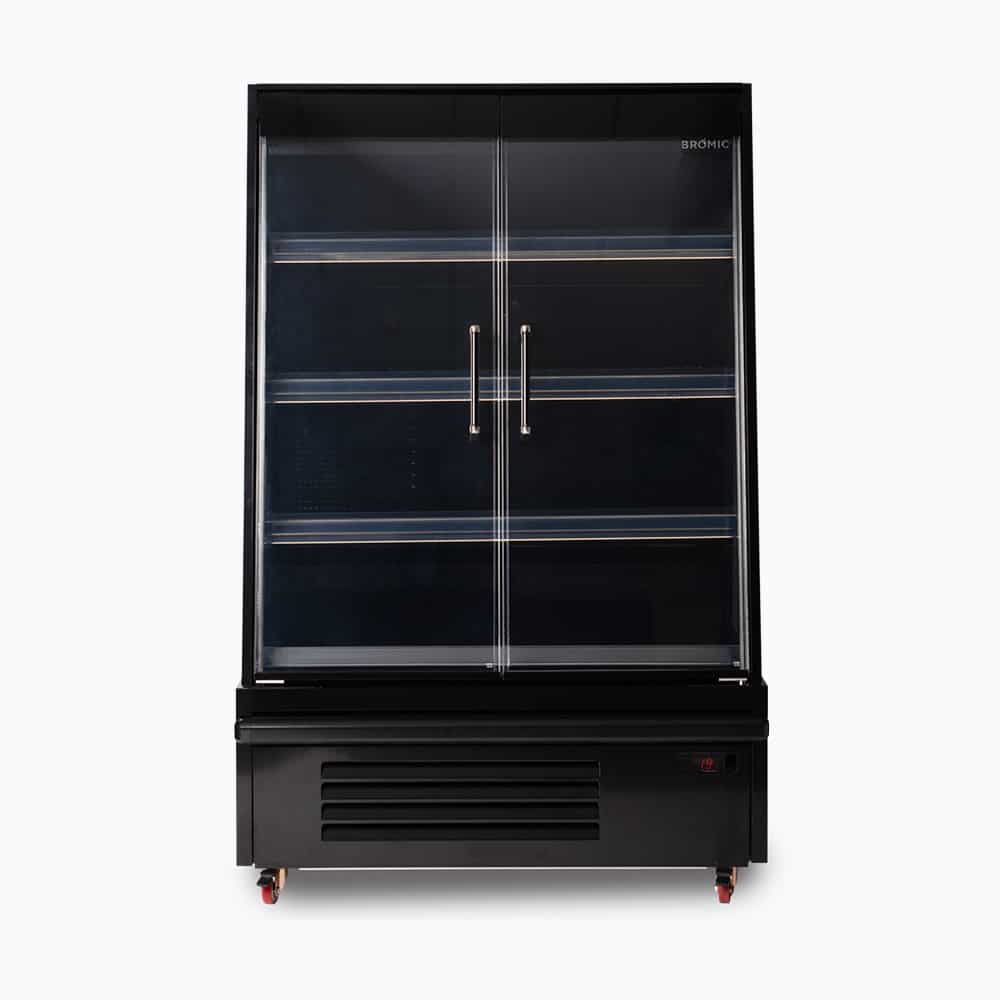 Bromic - Semi Vertical Display Fridge - 938mm - 2 Doors - Hinged