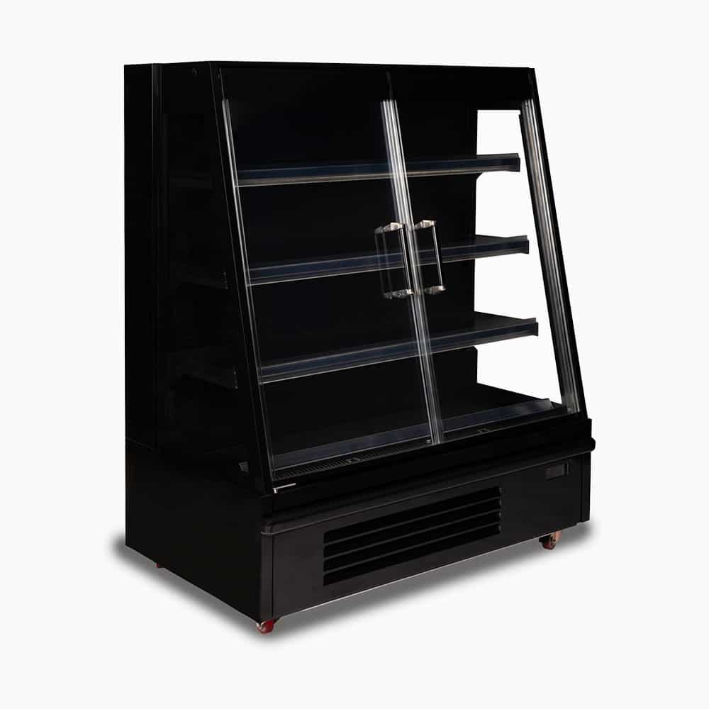 Bromic - Semi Vertical Display Fridge - 1250mm - 2 Doors - Hinged