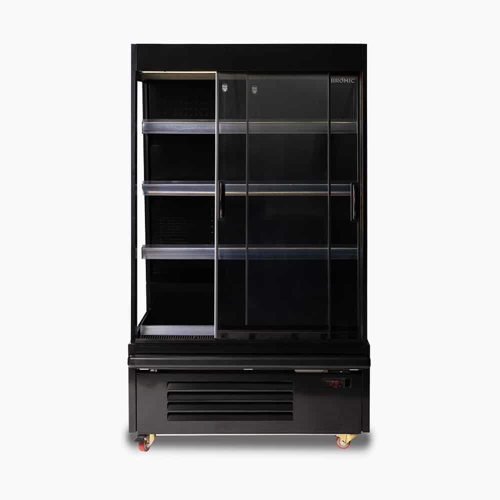 Bromic - Semi Vertical Display Fridge - 938mm - 2 Doors - Sliding