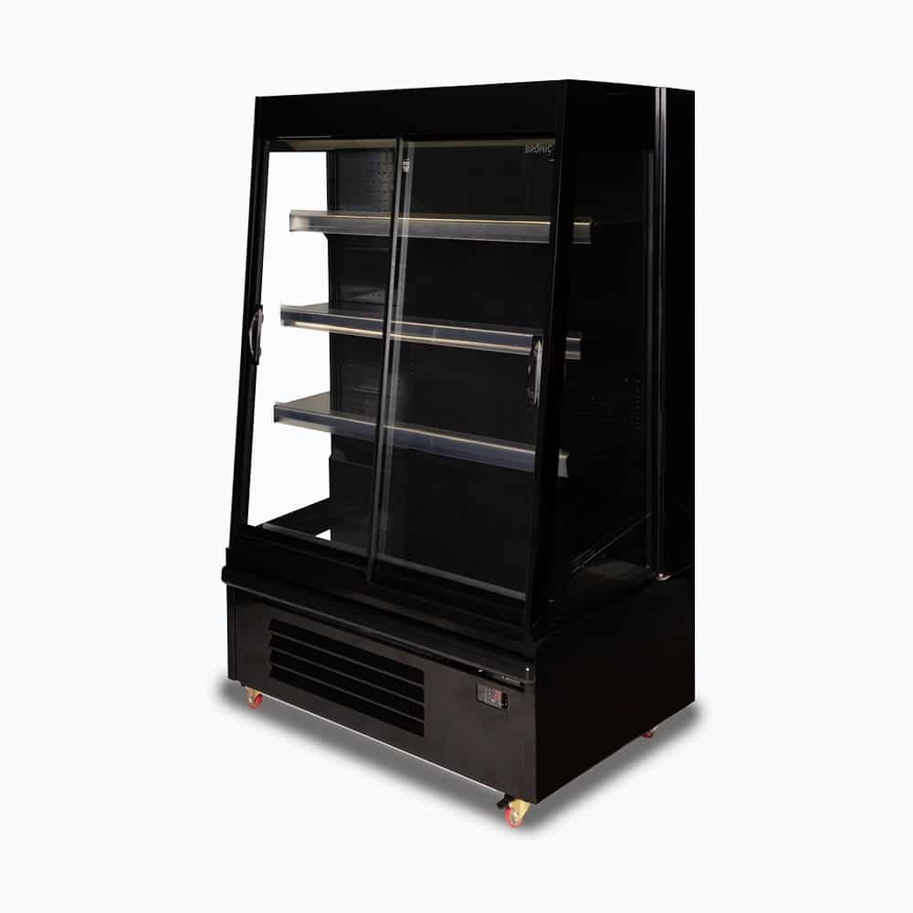 Bromic - Semi Vertical Display Fridge - 938mm - 2 Doors - Sliding