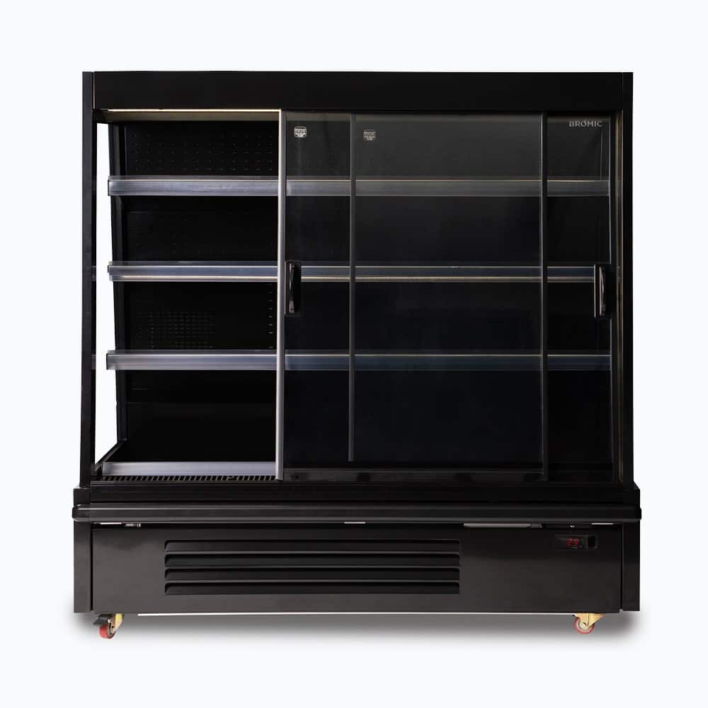 Bromic - Semi Vertical Display Fridge - Gondola - 1580mm - 2 Doors - Sliding