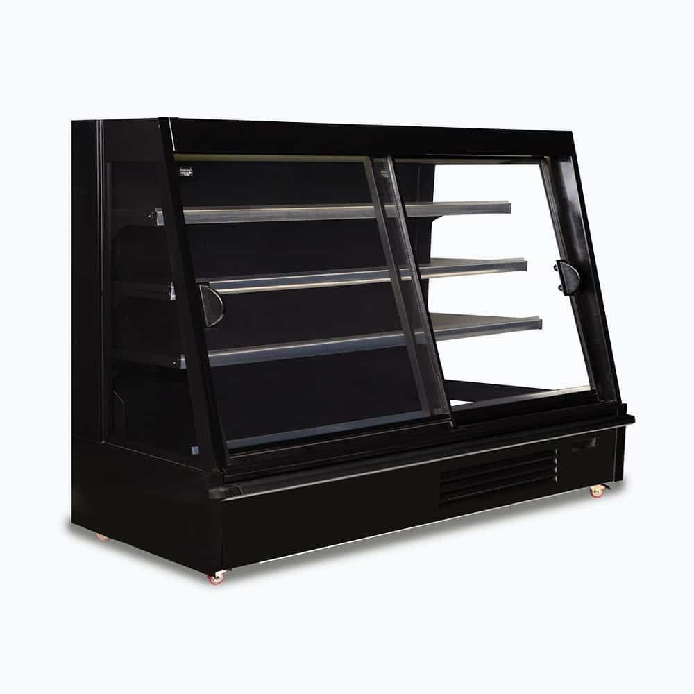 Bromic - Semi Vertical Display Fridge - 2500mm - 4 Doors - Sliding