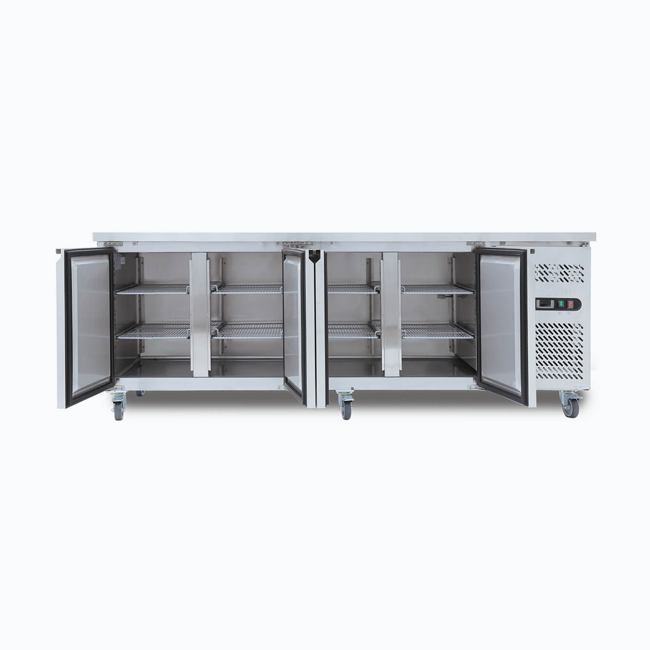 Bromic - Under Bench Freezer - 553L - 4 Doors - Stainless Steel