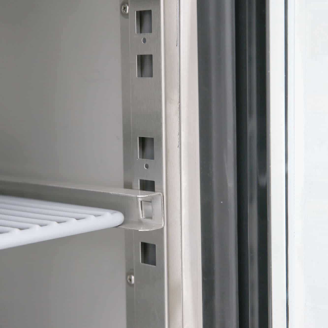 Bromic - Under Bench Display Fridge - 282L - 2 Doors - Glass