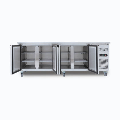 Bromic UBC2230SD-NR Four Solid Door Under Bench Storage Fridge 553L