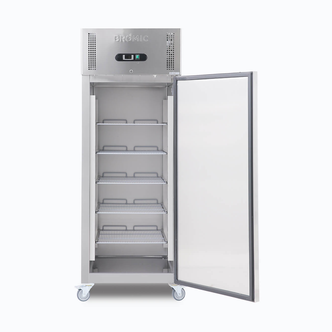 Bromic - Upright Fridge - 650L - 1 Door - Stainless Steel