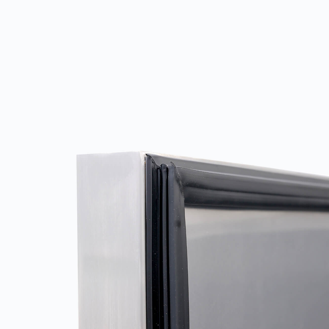 Bromic - Upright Fridge – 1300L – 2 Doors – Stainless Steel