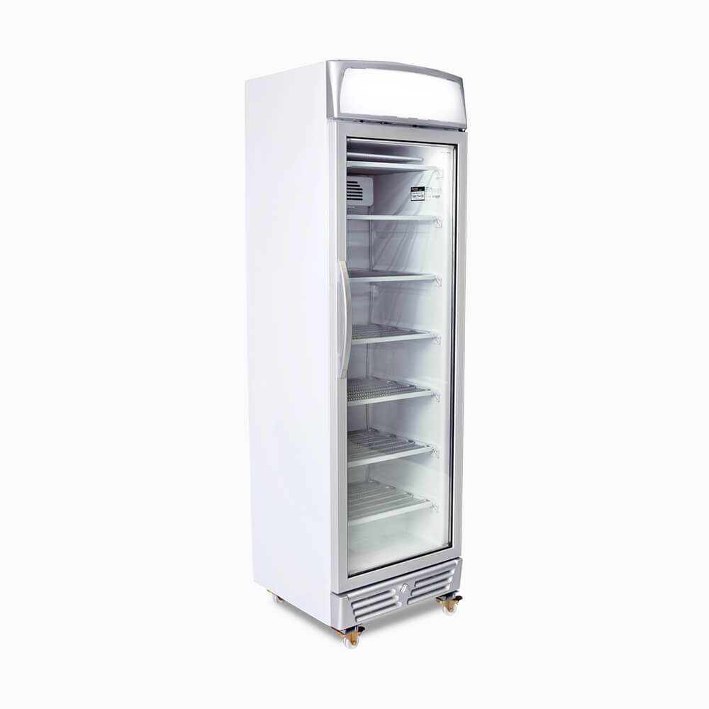 Bromic - Upright Display Freezer - 300L - 1 Door - Flat Glass - Lightbox
