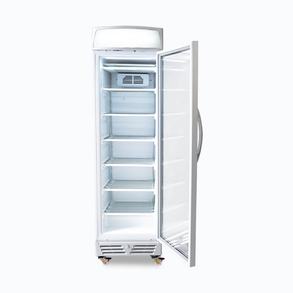 Bromic - Upright Display Freezer - 300L - 1 Door - Flat Glass - Lightbox
