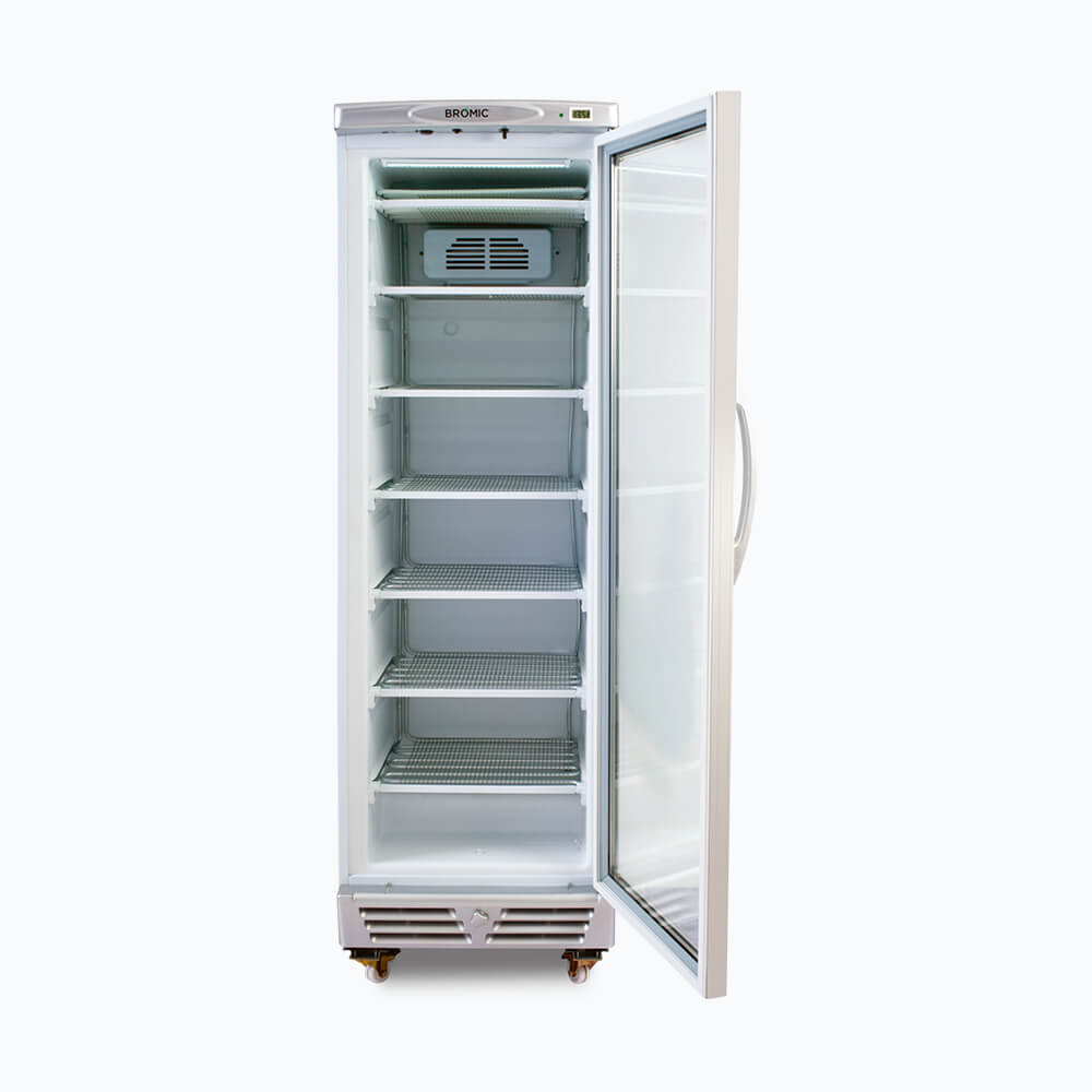 Bromic - Upright Display Freezer - 300L - 1 Door - Flat Glass