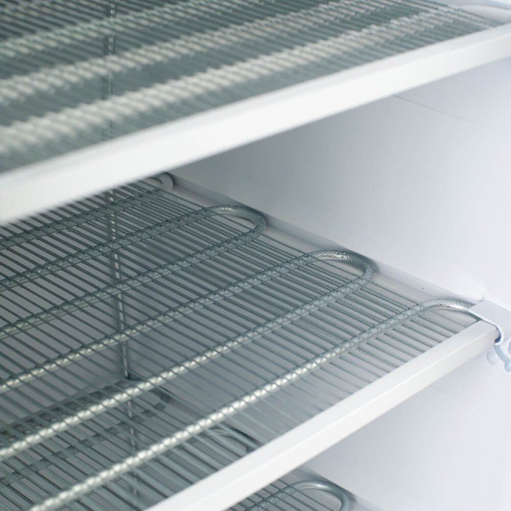 Bromic UF0374S-NR LED Flat Glass Door Freezer 300L