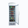 Bromic UF0440LS-NR LED Flat Glass Door Freezer with Lightbox 440L