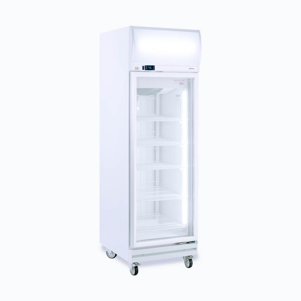 Freezer UF0500LF UP/R FF GLS 444L 1DR New L/Box