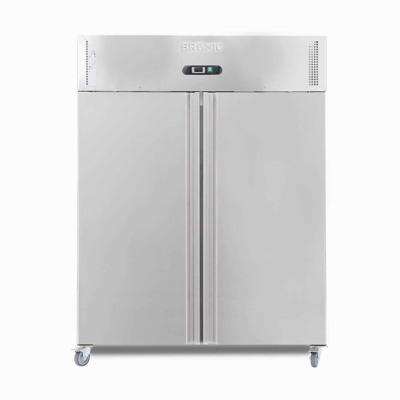 Bromic - Upright Freezer - 1300L - 2 Doors - Stainless Steel