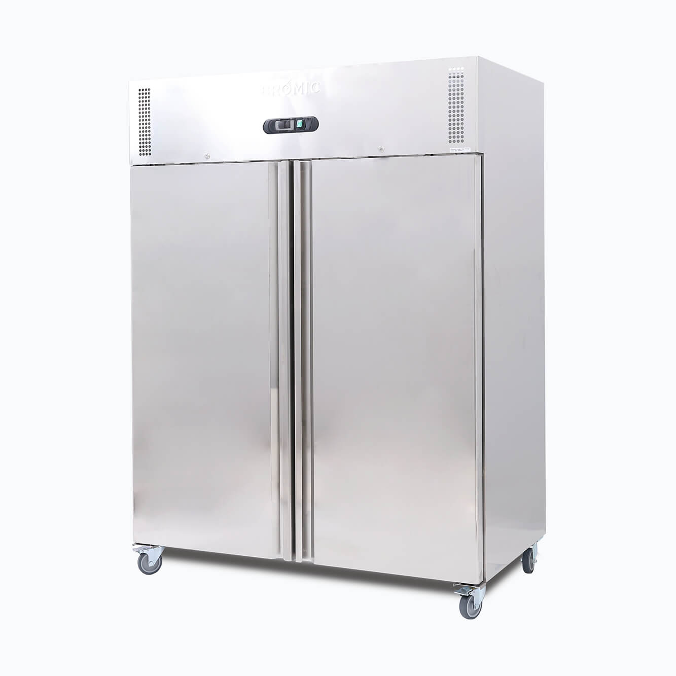 Bromic - Upright Freezer - 1300L - 2 Doors - Stainless Steel