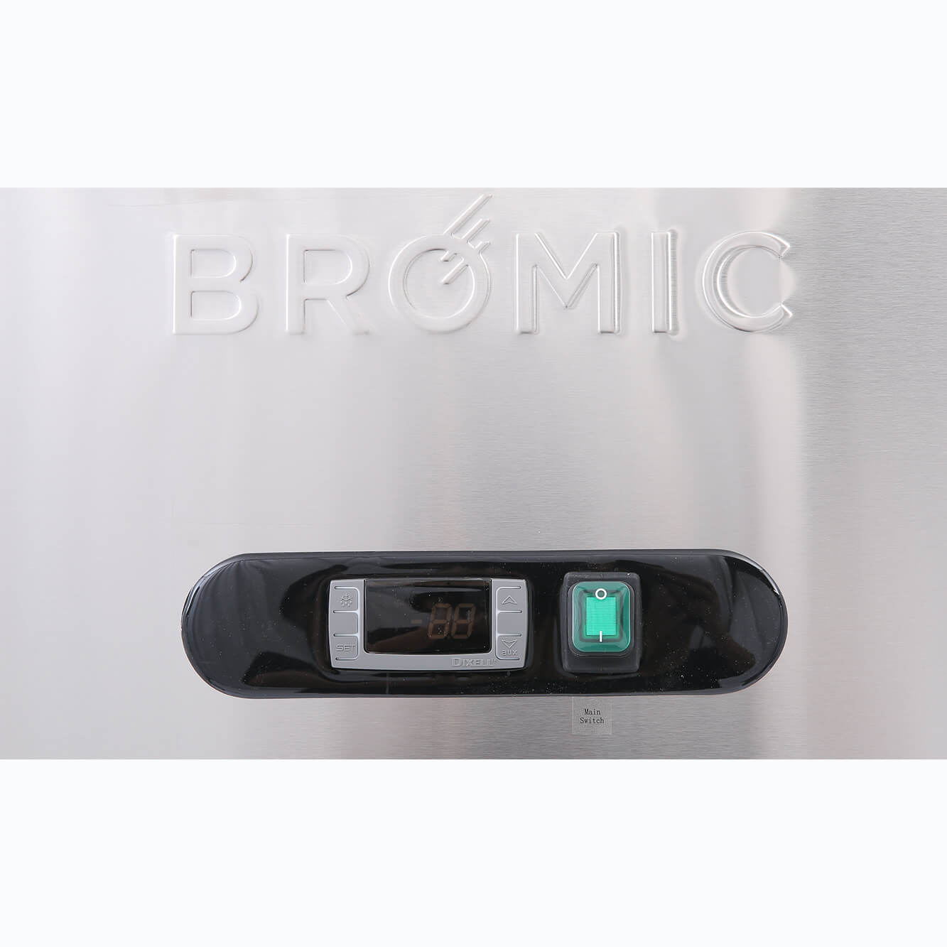 Bromic - Upright Freezer - 1300L - 2 Doors - Stainless Steel