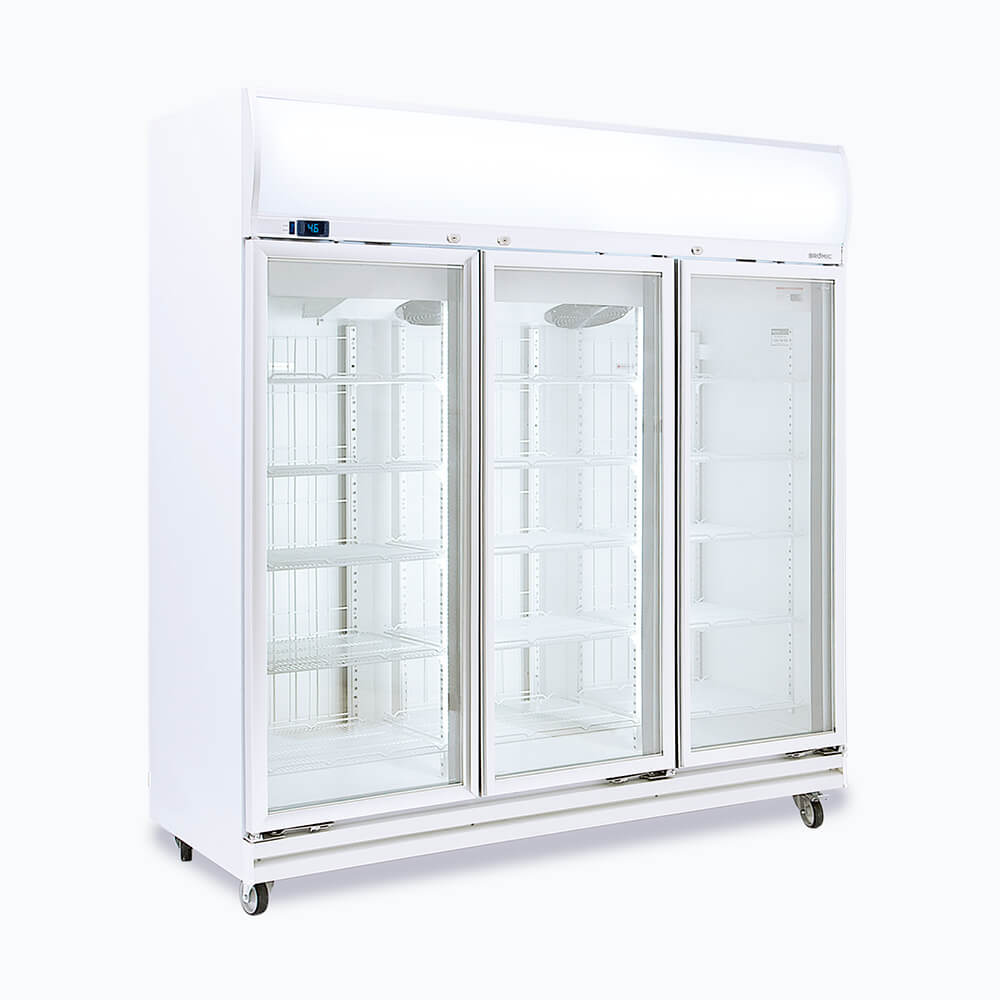 Freezer UF1500LF UP/R FF GLS 1507L 3DR New L/Box