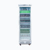 Bromic GM0374-NR LED Flat Glass Door Display Chiller 372L