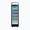 Bromic GM0374LB-NR LED ECO Curved Glass Door Display Chiller with Lightbox 372L