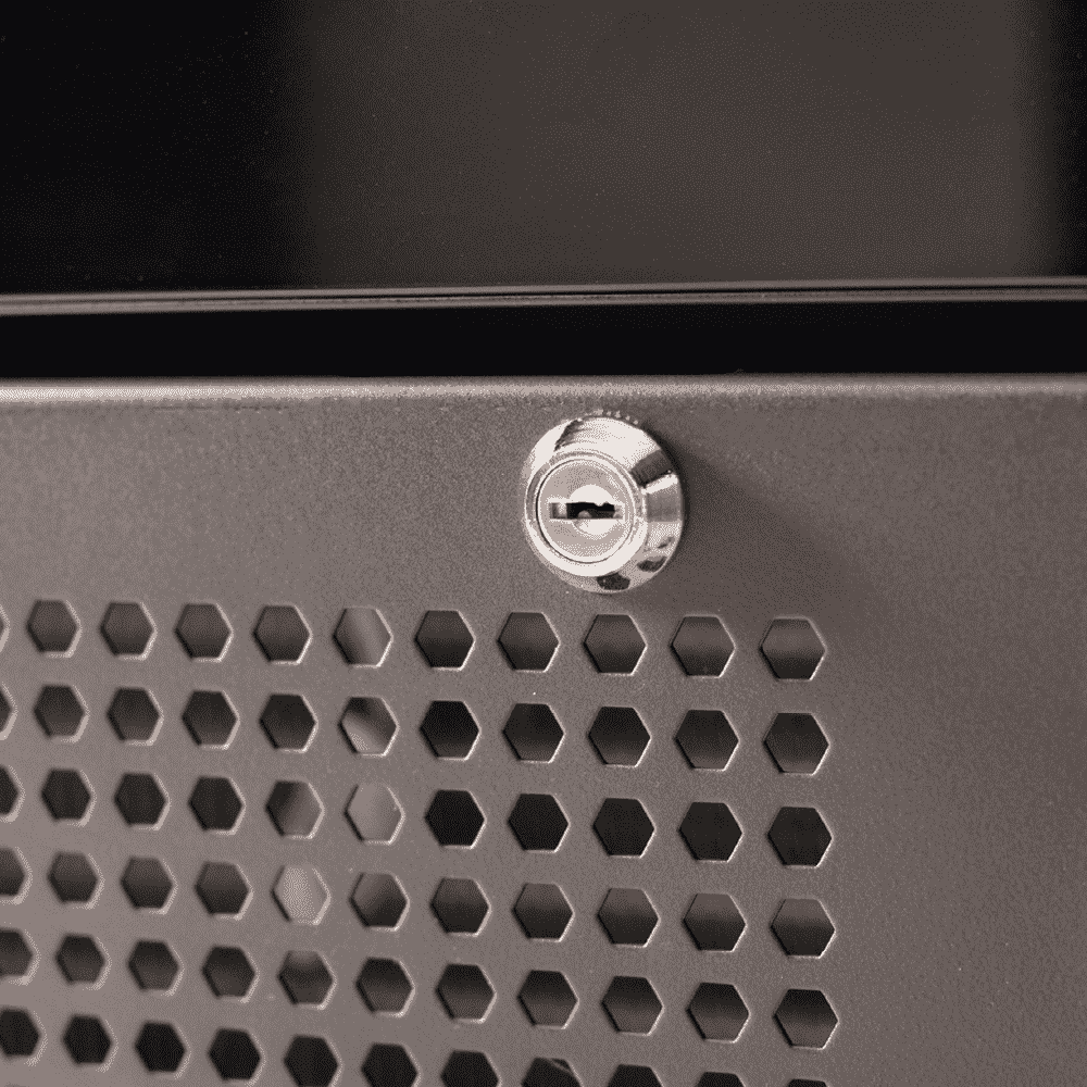 Bromic GM1100B-NR Two Flat Glass Door Upright Display Fridge 1126L