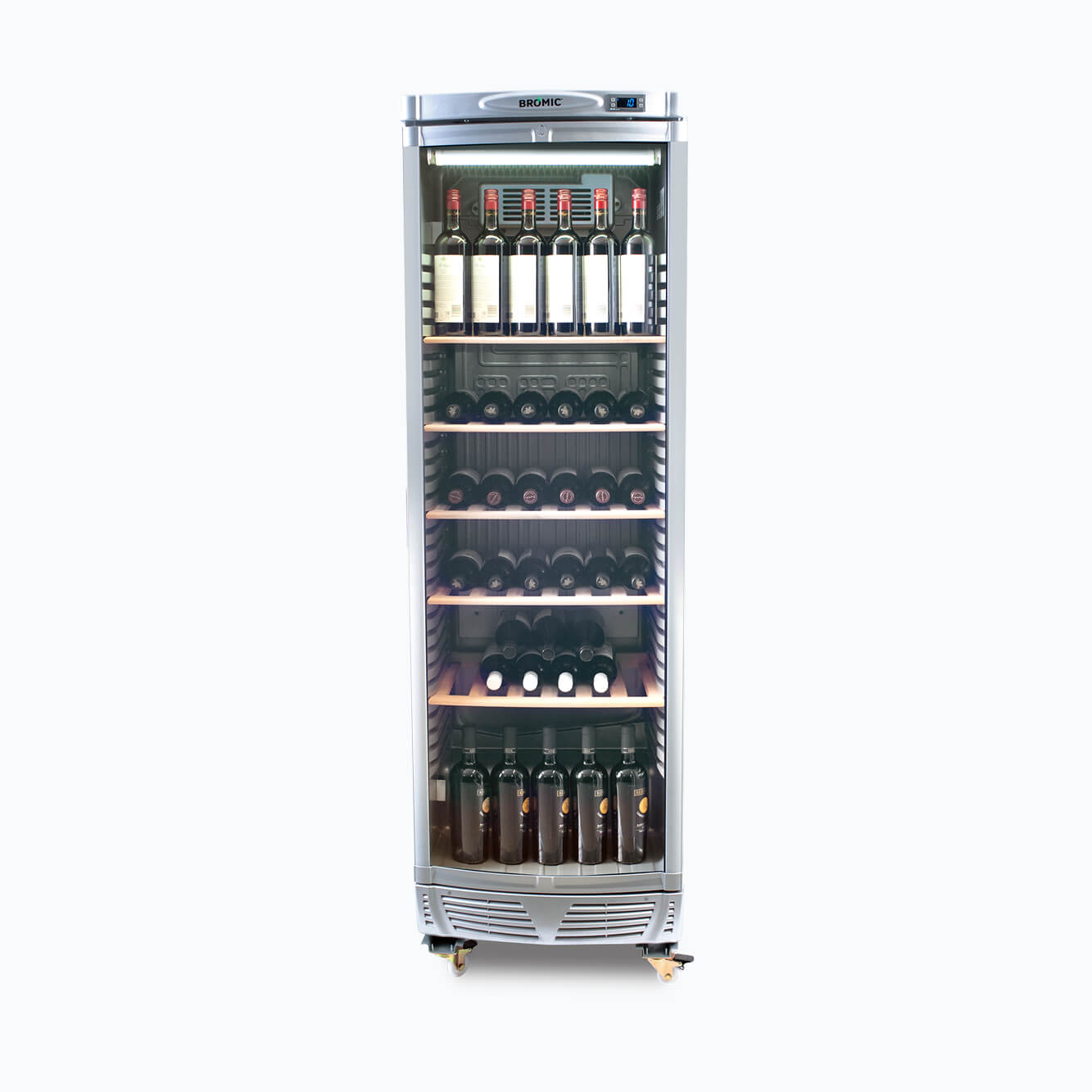 Bromic WC0400C-NR LED ECO Curved Glass Door Wine Chiller 372L